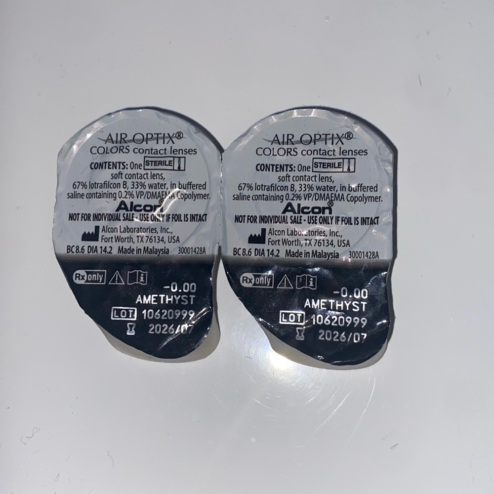 AIR OPTIX colored